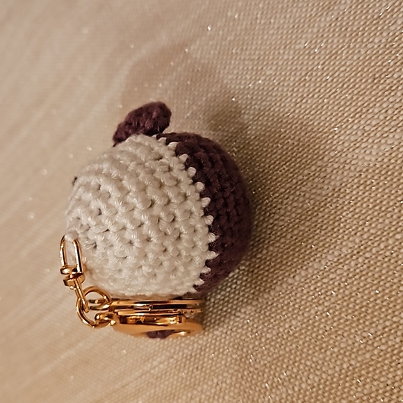 Tiny Bamboo Eagle Keychain - Picture 3 of 6